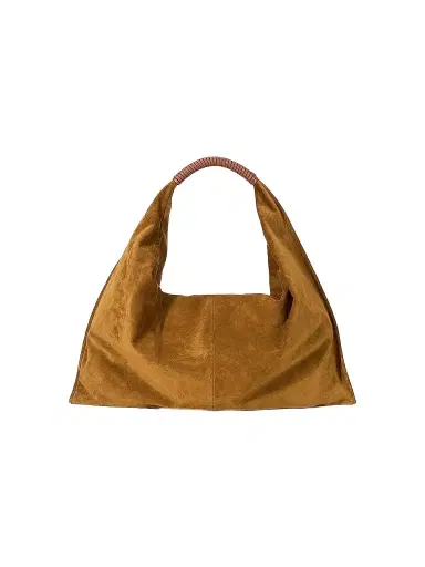 Staud Women's Ronnie Suede Hobo Bag - Tan | Thumbnail 1 Staud Women's Ronnie Suede Hobo Bag - Tan | Thumbnail 1