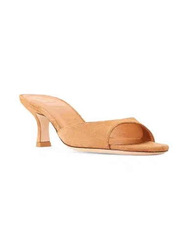 Staud Women's Brigitte 55MM Suede Mules | Thumbnail 2 Staud Women's Brigitte 55MM Suede Mules | Thumbnail 2