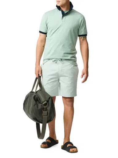 Rodd & Gunn Men's Wilson Bay Sports-Fit Polo Shirt - Thyme | Thumbnail 2 Rodd & Gunn Men's Wilson Bay Sports-Fit Polo Shirt - Thyme | Thumbnail 2