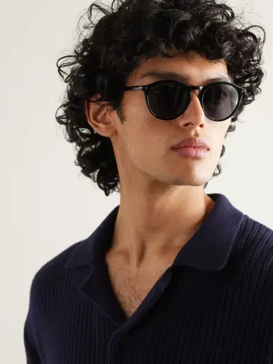 Tom Ford Aurele Round-Frame Acetate Sunglasses - Men | Thumbnail 2 Tom Ford Aurele Round-Frame Acetate Sunglasses - Men | Thumbnail 2