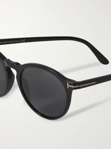 Tom Ford Aurele Round-Frame Acetate Sunglasses - Men | Thumbnail 3 Tom Ford Aurele Round-Frame Acetate Sunglasses - Men | Thumbnail 3