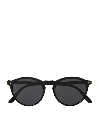 Tom Ford Aurele Round-Frame Acetate Sunglasses - Men | Thumbnail 1 Tom Ford Aurele Round-Frame Acetate Sunglasses - Men | Thumbnail 1