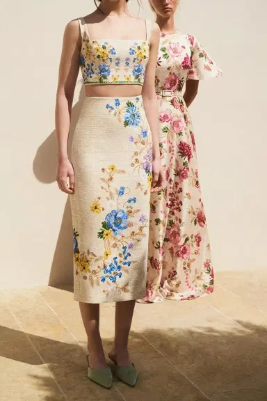 Mary Katrantzou Calix Bralette Top | Thumbnail 2