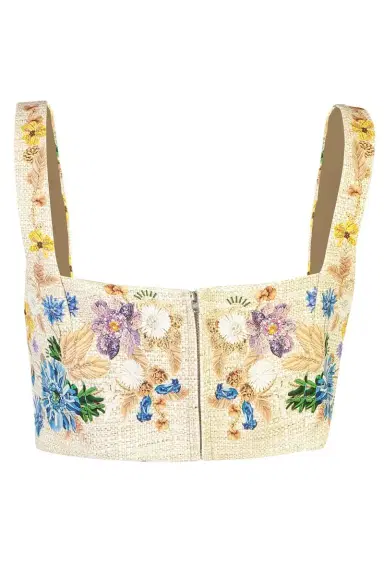 Mary Katrantzou Calix Bralette Top | Thumbnail 4