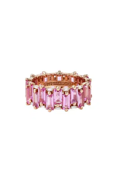 Suzanne Kalan Light Pink Sapphire Eternity Rng | Thumbnail 1