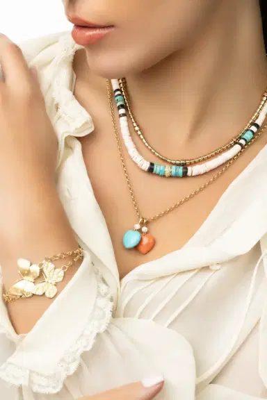 SIDNEY GARBER Mini Hourglass Necklace | Thumbnail 4 SIDNEY GARBER Mini Hourglass Necklace | Thumbnail 4