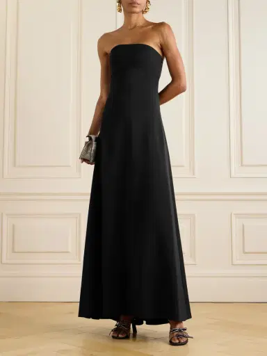 Jacquemus Croisière Strapless Crepe-jersey Maxi Dress | Thumbnail 2 Jacquemus Croisière Strapless Crepe-jersey Maxi Dress | Thumbnail 2