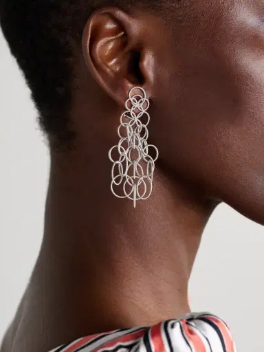 Buccellati Hawaii 14-karat White Gold Earrings | Thumbnail 2 Buccellati Hawaii 14-karat White Gold Earrings | Thumbnail 2