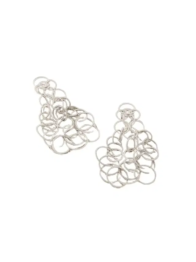 Hawaii 14-karat White Gold Earrings