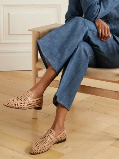 Loro Piana Leon Woven Leather Loafers | Thumbnail 2 Loro Piana Leon Woven Leather Loafers | Thumbnail 2