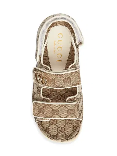 Gucci Women's Marmont GG Slingback Sandals - Beige Ebony - Size 12 | Thumbnail 4 Gucci Women's Marmont GG Slingback Sandals - Beige Ebony - Size 12 | Thumbnail 4