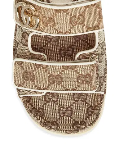 Gucci Women's Marmont GG Slingback Sandals - Beige Ebony - Size 12 | Thumbnail 5 Gucci Women's Marmont GG Slingback Sandals - Beige Ebony - Size 12 | Thumbnail 5