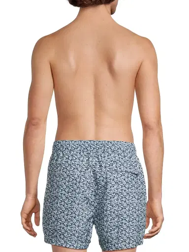 Onia Men's Charles 4''Swim Trunks - Blue Multi | Thumbnail 5 Onia Men's Charles 4''Swim Trunks - Blue Multi | Thumbnail 5