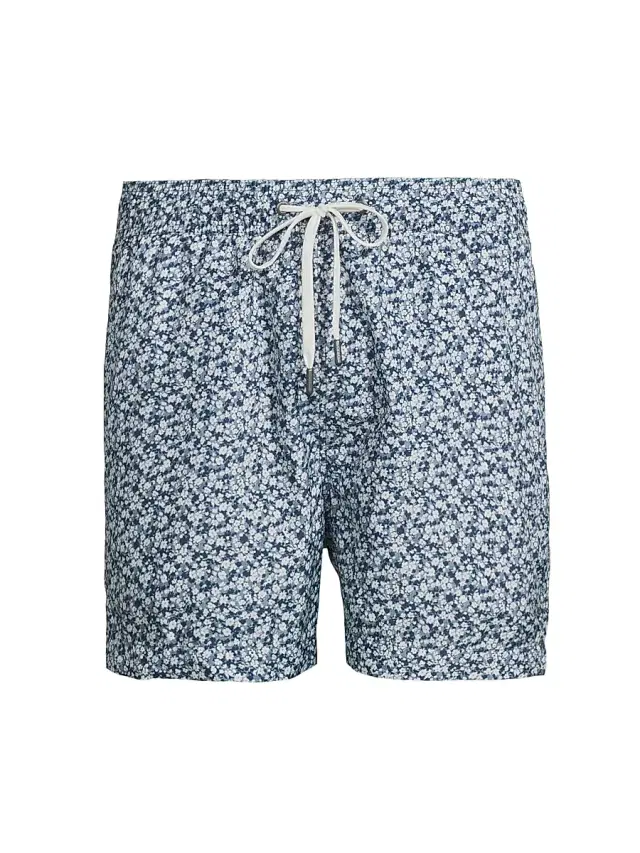 Men's Charles 4''Swim Trunks - Blue Multi
