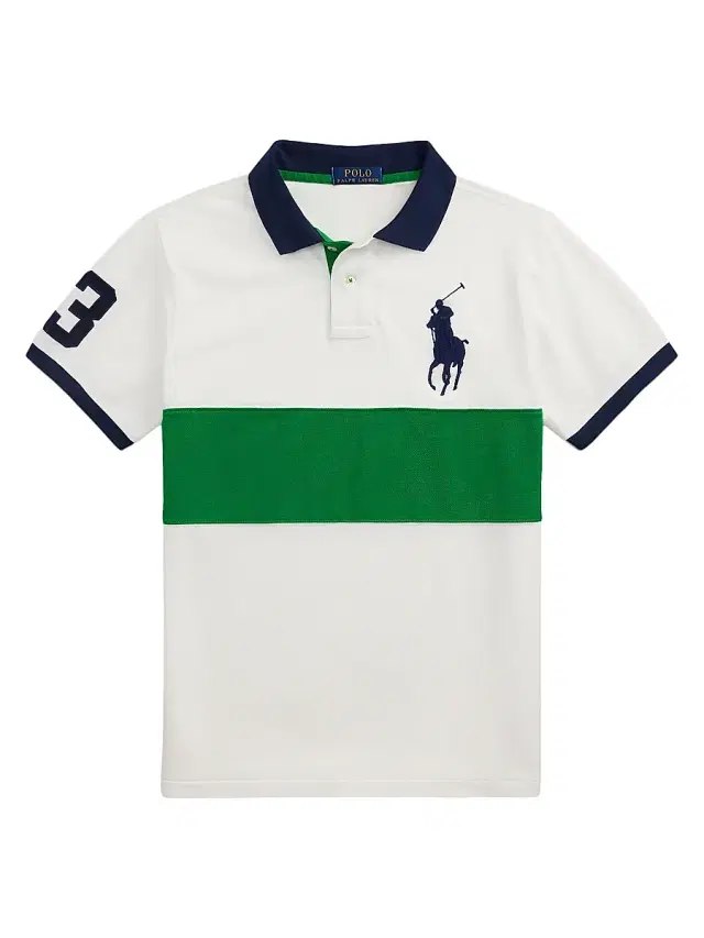 Polo Ralph Lauren Men's Custom-Slim-Fit Polo Shirt - Cruise Green Multi