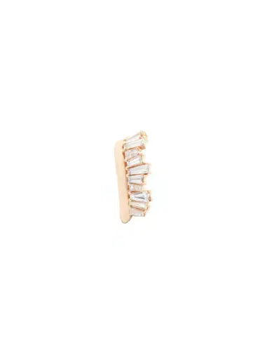 Wish Fine Jewelry 0.45ct Diamond 14K Gold Baguette Ear Cuff | Thumbnail 1 Wish Fine Jewelry 0.45ct Diamond 14K Gold Baguette Ear Cuff | Thumbnail 1