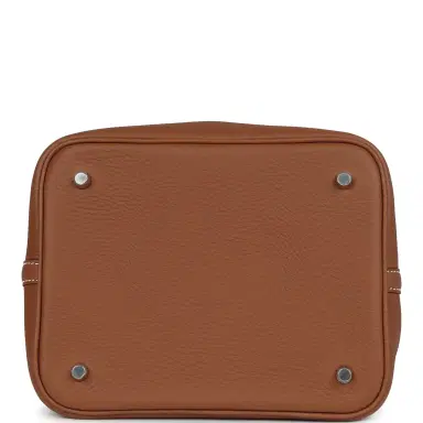 HERMÈS Hermes Picotin Lock 22 Gold Clemence Palladium Hardware | Thumbnail 6