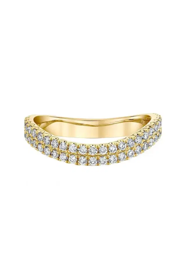 Anita Ko Diamond Curved Ring