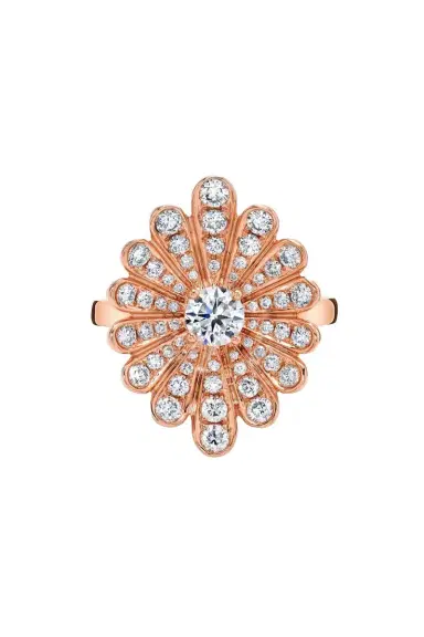 Anita Ko Diamond Water Lily Ring - Rose Gold | Thumbnail 1
