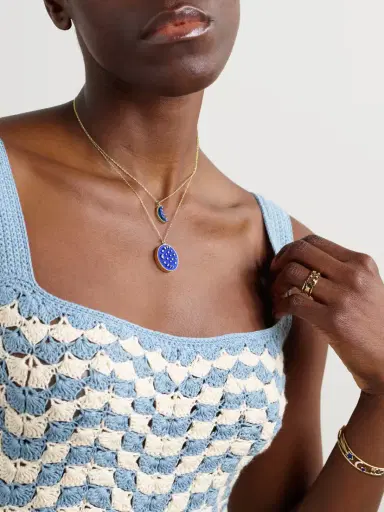 L’Atelier Nawbar Layer Moon 18-karat Gold Multi-stone Necklace | Thumbnail 5 L’Atelier Nawbar Layer Moon 18-karat Gold Multi-stone Necklace | Thumbnail 5