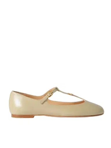 Chloé Marcie Embellished Leather Ballet Flats | Thumbnail 1