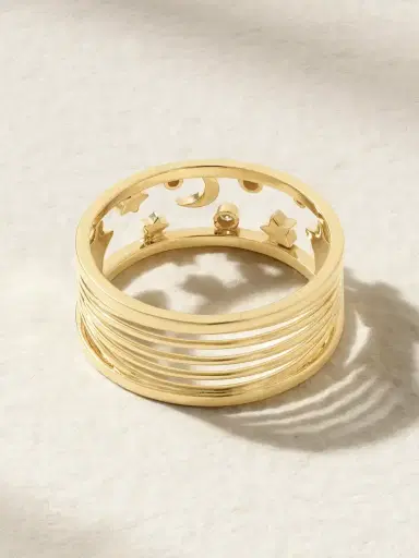 L’Atelier Nawbar Starry 18-karat Gold Diamond Ring | Thumbnail 3