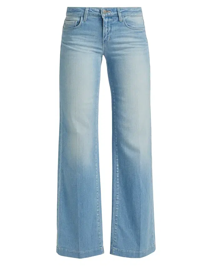 L'AGENCE Women's Joanne Low-Rise Wide-Leg Jeans - Essex