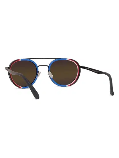 Vuarnet Men's Lifestyle Edge 02 Round Sunglasses | Thumbnail 4