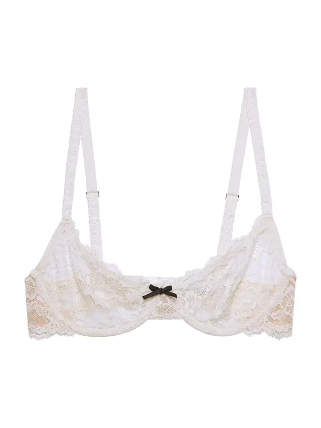 Women's Bianca Lace Underwire Balconette Bra - Buttercup