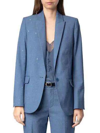 Zadig & Voltaire Women's Valse Stars Blazer | Thumbnail 3 Zadig & Voltaire Women's Valse Stars Blazer | Thumbnail 3