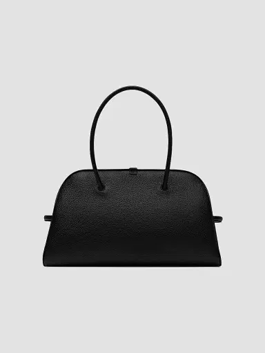 Jacquemus Women's Le Turismo Leather Tote Bag - Black | Thumbnail 3