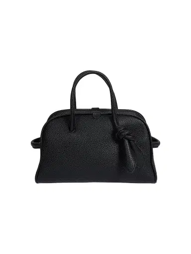 Jacquemus Women's Le Petit Turismo Grained Leather Top Handle Bag - Black | Thumbnail 1 Jacquemus Women's Le Petit Turismo Grained Leather Top Handle Bag - Black | Thumbnail 1
