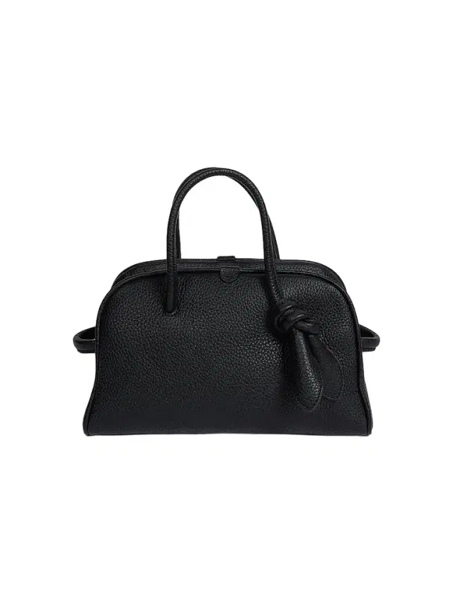Women's Le Petit Turismo Grained Leather Top Handle Bag - Black