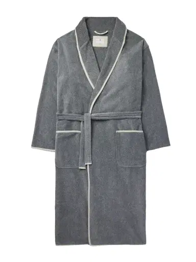 Brunello Cucinelli Cotton-Chenille Bathrobe - Men | Thumbnail 1