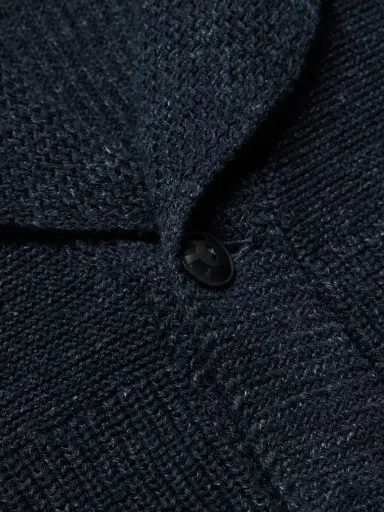 RRL Shawl-Collar Ribbed Cotton Cardigan - Men | Thumbnail 4