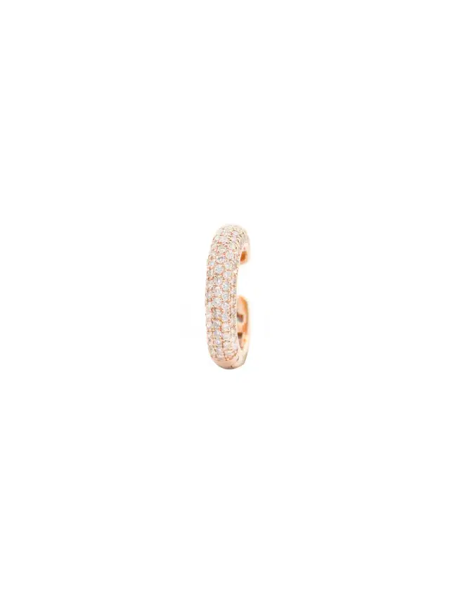 Wish Fine Jewelry 0.62ct Diamond 14K Gold Pave Ear Cuff