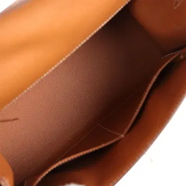 HERMÈS Hermes Kelly Sellier 28 Gold Epsom Palladium Hardware | Thumbnail 8 HERMÈS Hermes Kelly Sellier 28 Gold Epsom Palladium Hardware | Thumbnail 8