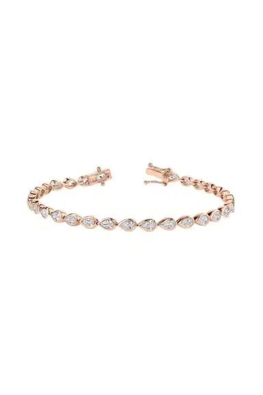 Anita Ko Pear Diamond Tennis Bracelet | Thumbnail 1