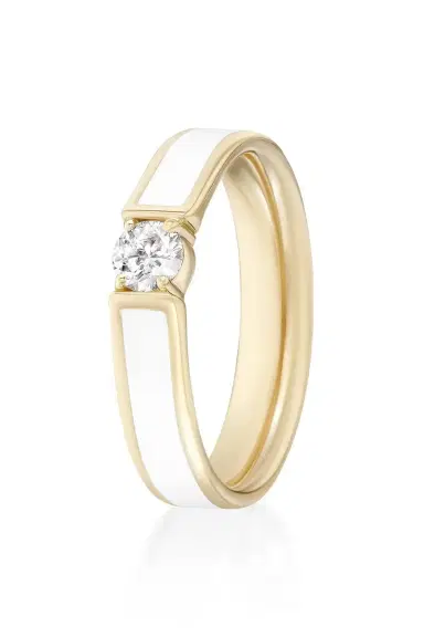 Melissa Kaye White Diamond Honey Ring | Thumbnail 1