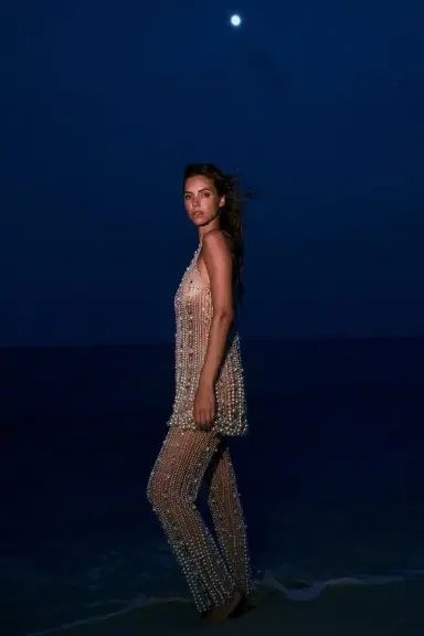 PatBo Pearl-Beaded Straight Leg Pant (EXCLUSIVE) | Thumbnail 9 PatBo Pearl-Beaded Straight Leg Pant (EXCLUSIVE) | Thumbnail 9