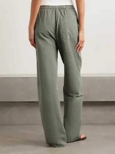 Citizens of Humanity Aurora Cotton And Linen-blend Wide-leg Pants | Thumbnail 4 Citizens of Humanity Aurora Cotton And Linen-blend Wide-leg Pants | Thumbnail 4