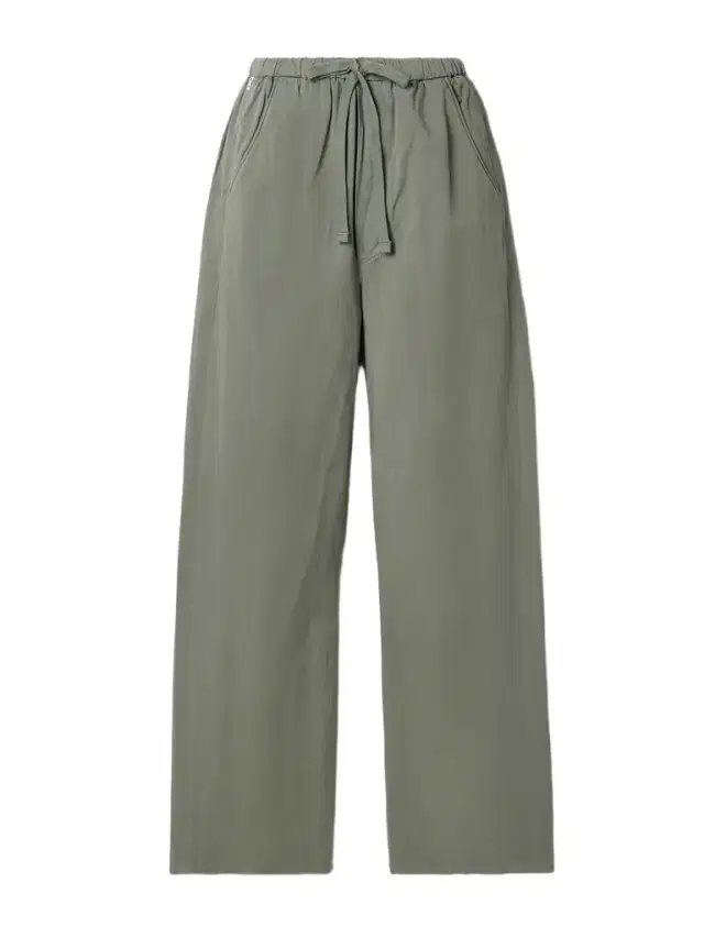 Aurora Cotton And Linen-blend Wide-leg Pants