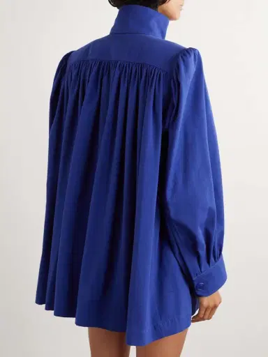 Chloé Gathered Cotton-canvas Jacket | Thumbnail 4 Chloé Gathered Cotton-canvas Jacket | Thumbnail 4
