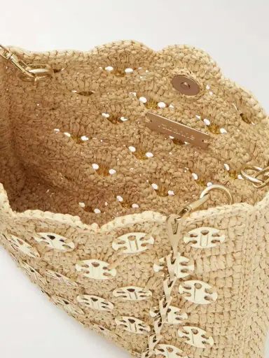 Rabanne 1969 Wave Raffia And Chainmail Shoulder Bag | Thumbnail 5 Rabanne 1969 Wave Raffia And Chainmail Shoulder Bag | Thumbnail 5