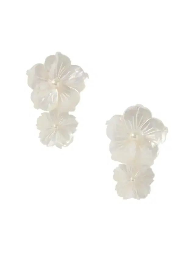 Jennifer Behr Geneva Mother-of-pearl, Gold-plated And Pearl Earrings