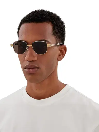 Bottega Veneta Men's Bolt 51MM Square Sunglasses | Thumbnail 2 Bottega Veneta Men's Bolt 51MM Square Sunglasses | Thumbnail 2