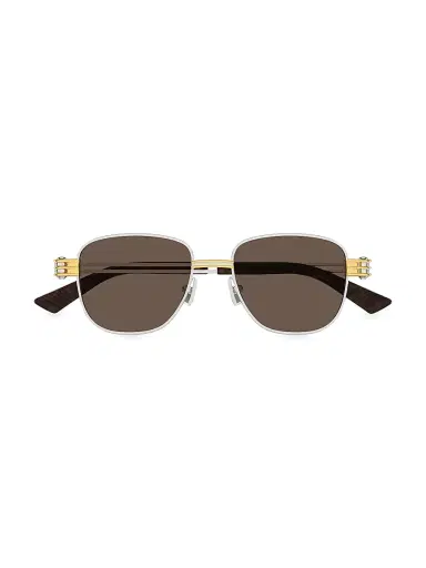 Bottega Veneta Men's Bolt 51MM Square Sunglasses | Thumbnail 3 Bottega Veneta Men's Bolt 51MM Square Sunglasses | Thumbnail 3
