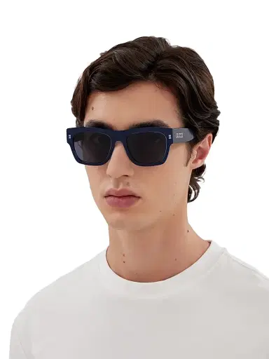 Gucci Men's 54MM Squared Sunglasses - Light Blue | Thumbnail 2 Gucci Men's 54MM Squared Sunglasses - Light Blue | Thumbnail 2