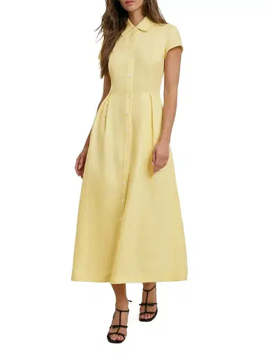 Favorite Daughter Women's The Sunday Best Midi-Dress | Thumbnail 3 Favorite Daughter Women's The Sunday Best Midi-Dress | Thumbnail 3
