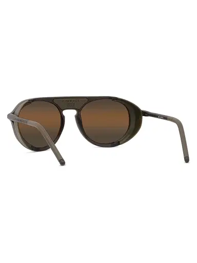 Vuarnet Men's Outdoor Ice 01 54MM Shield Sunglasses - Matte Dark Green Brown | Thumbnail 4 Vuarnet Men's Outdoor Ice 01 54MM Shield Sunglasses - Matte Dark Green Brown | Thumbnail 4